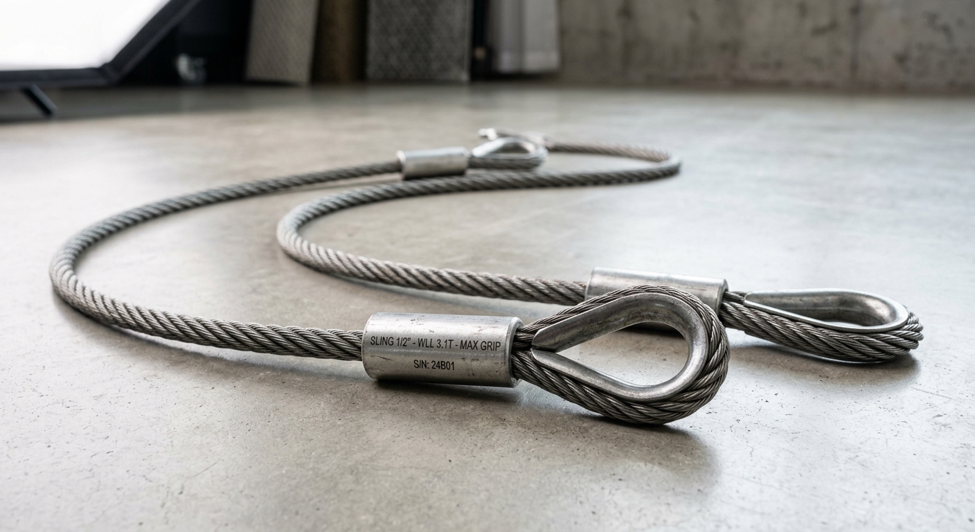 Eslinga de cable de acero